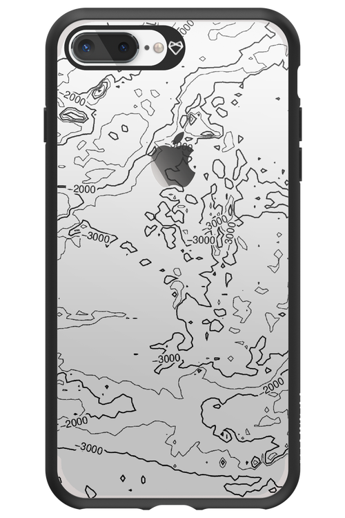 Contour Map - Apple iPhone 7 Plus