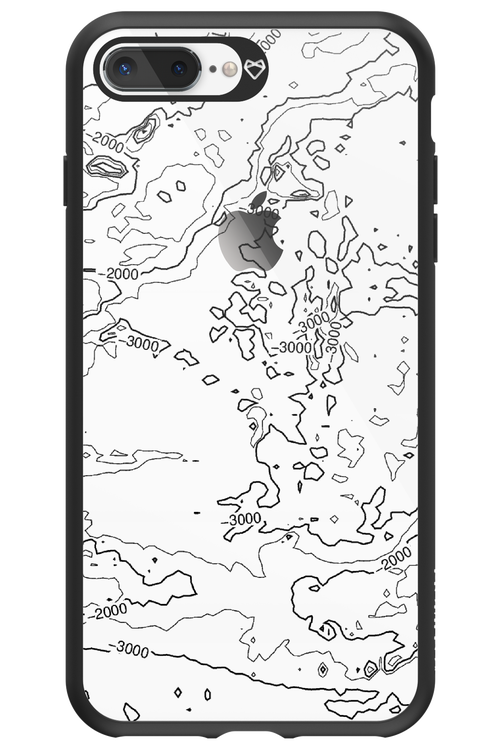 Contour Map - Apple iPhone 8 Plus