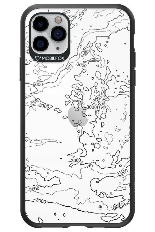 Contour Map - Apple iPhone 11 Pro Max
