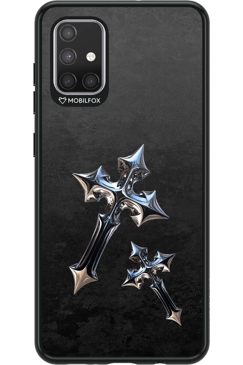 Chrome Crosses - Samsung Galaxy A71