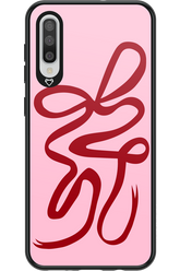 Burgundy Bow - Samsung Galaxy A50