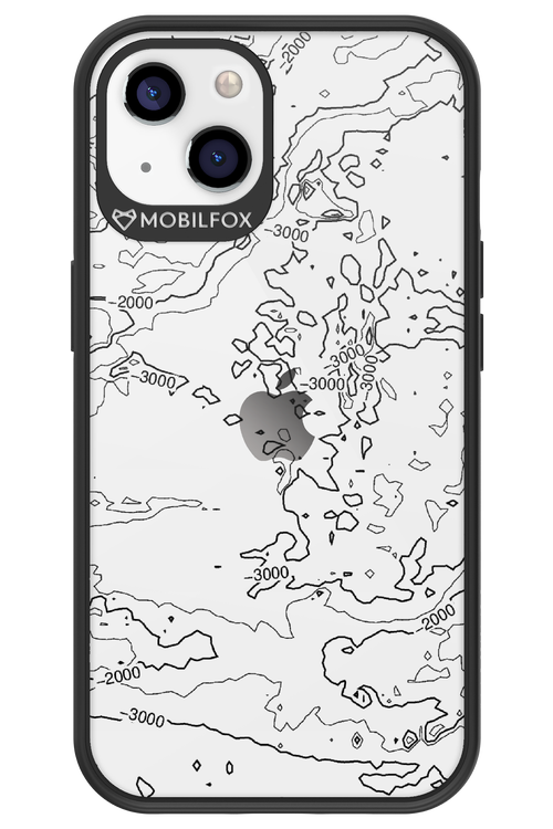 Contour Map - Apple iPhone 13