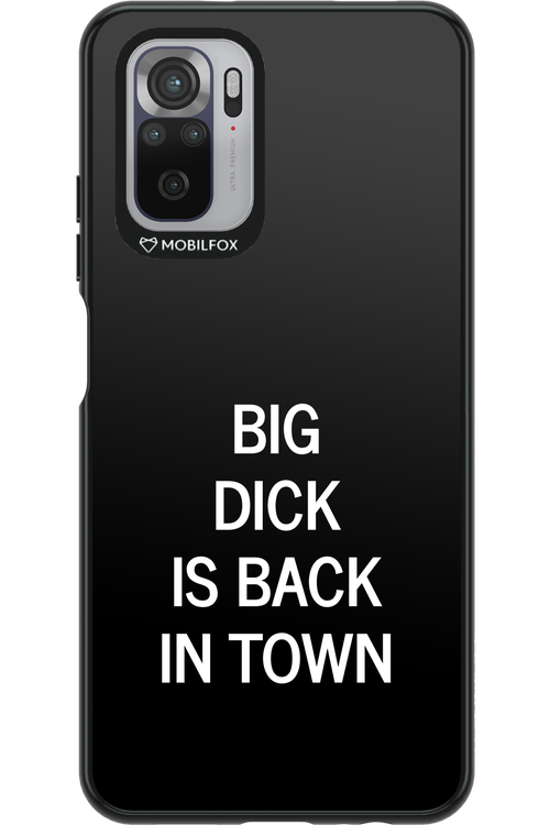 Big D*ck Black - Xiaomi Redmi Note 10