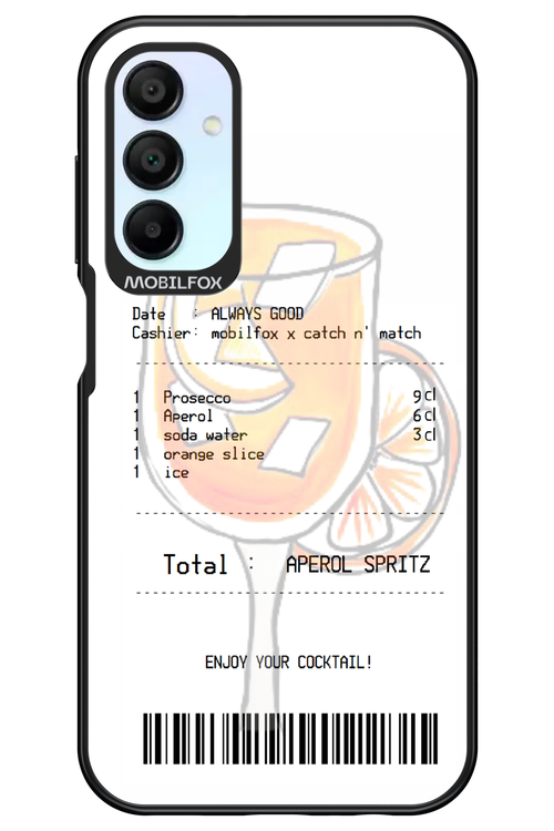 aperol spritz cocktail - Samsung Galaxy A15