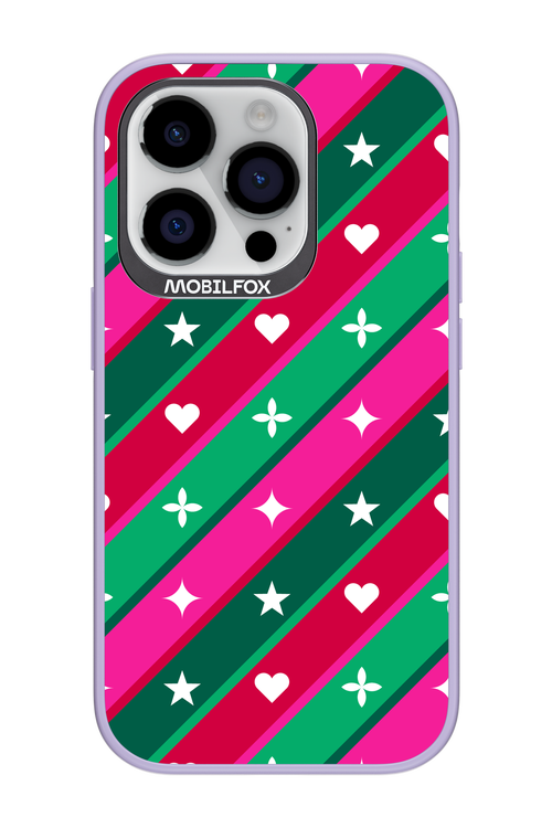 Christmas Stripes - Apple iPhone 14 Pro