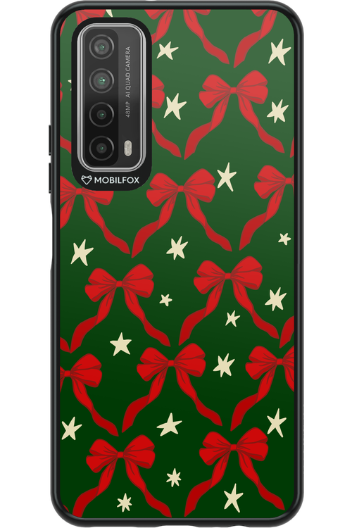 Bow & Stars (Green) - Huawei P Smart 2021