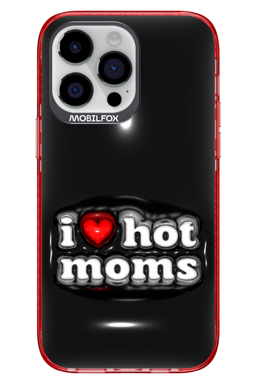 I love hot moms puffer - Apple iPhone 14 Pro Max