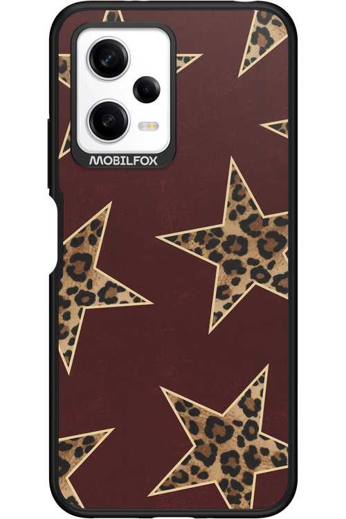 Wild Stars Burgundy - Xiaomi Redmi Note 12 5G