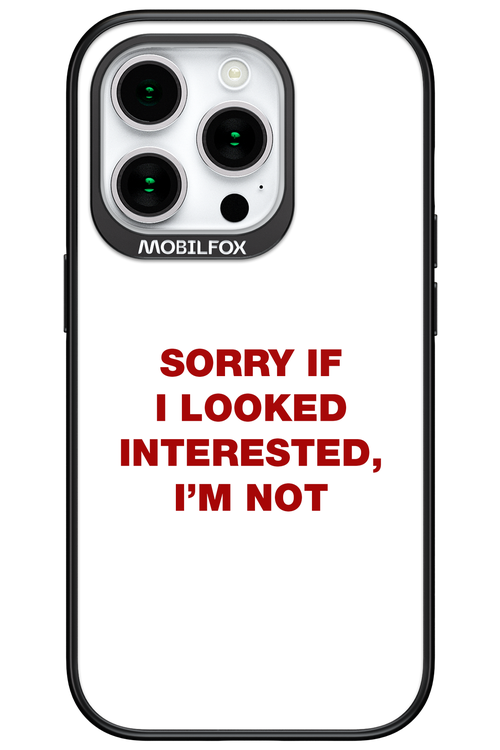 I'm not - Apple iPhone 15 Pro