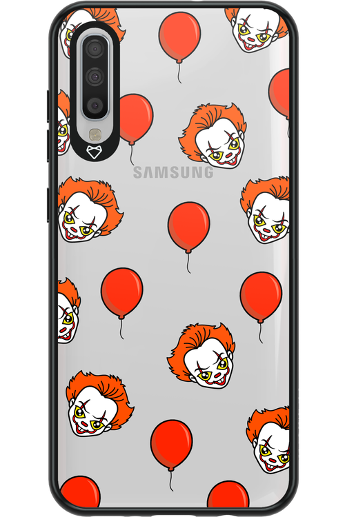 Mystery Clown (Transparent) - Samsung Galaxy A70