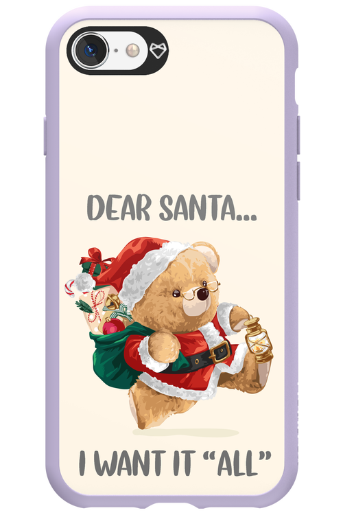 Dear Santa i want it all - Apple iPhone 8