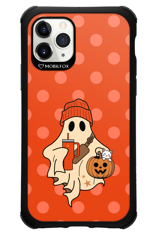 Ghost Girl (Orange) - Apple iPhone 11 Pro