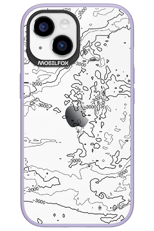 Contour Map - Apple iPhone 15