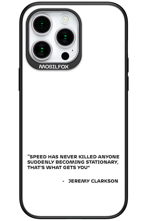 Speed Philosophy 2.0 - Apple iPhone 15 Pro Max