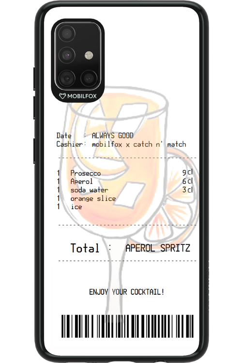 aperol spritz cocktail - Samsung Galaxy A51