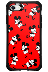 Iconic Mouse (red pattern) - Apple iPhone 8