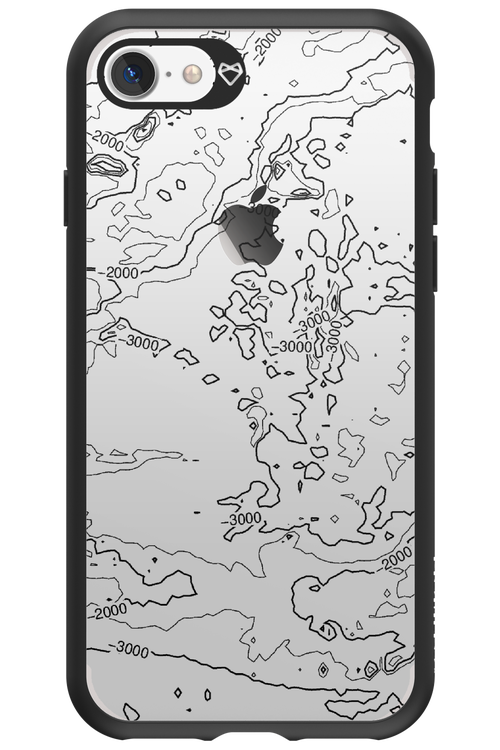 Contour Map - Apple iPhone 7
