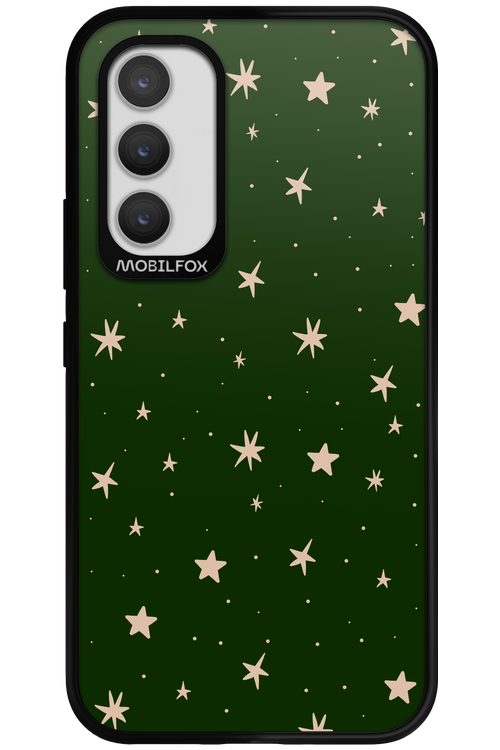 Forest Green Stars - Samsung Galaxy A34