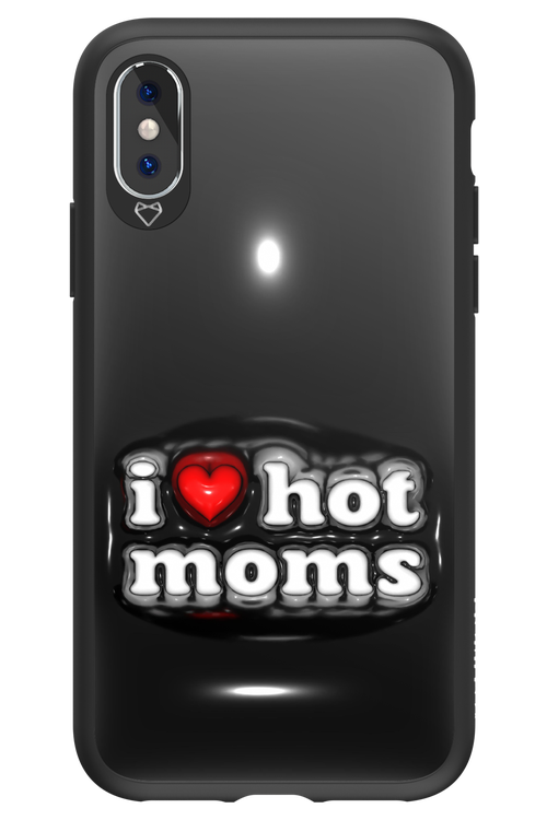 I love hot moms puffer - Apple iPhone X