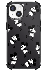 Iconic Mouse (antracite pattern) - Apple iPhone 14