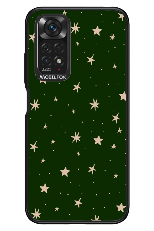 Forest Green Stars - Xiaomi Redmi Note 11/11S 4G
