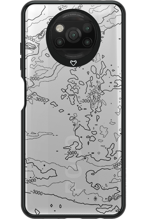 Contour Map - Xiaomi Poco X3 NFC
