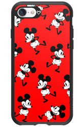 Iconic Mouse (red pattern) - Apple iPhone SE 2022