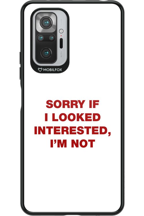 I'm not - Xiaomi Redmi Note 10S