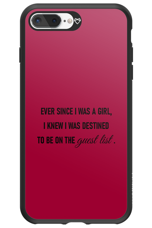 Guest List - Apple iPhone 8 Plus