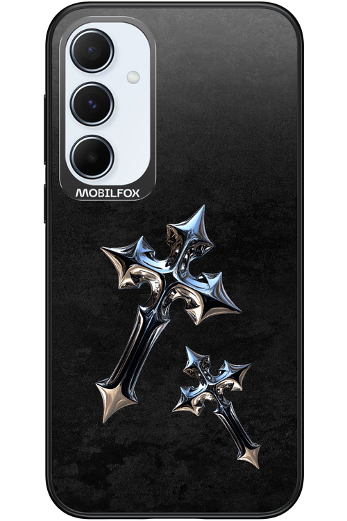 Chrome Crosses - Samsung Galaxy A55