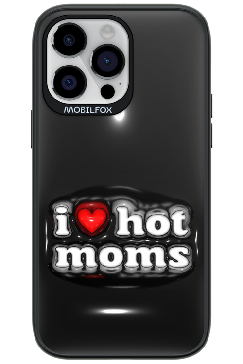 I love hot moms puffer - Apple iPhone 14 Pro Max