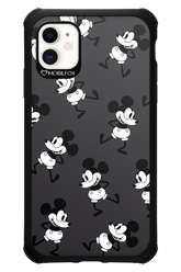 Iconic Mouse (antracite pattern) - Apple iPhone 11