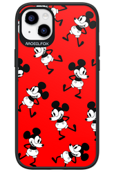 Iconic Mouse (red pattern) - Apple iPhone 14 Plus
