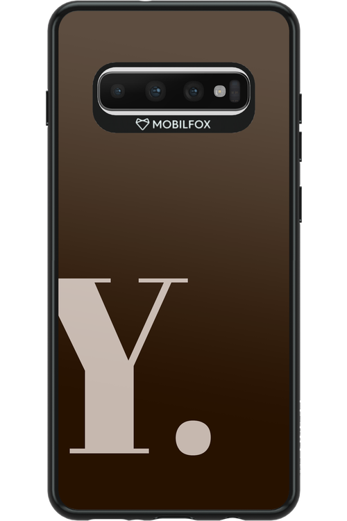 Y (Mokka Foam) - Samsung Galaxy S10+