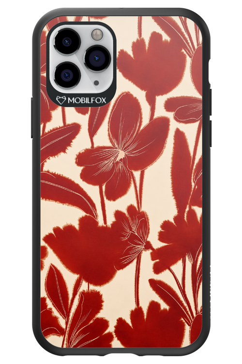 Burgundy Flowers 2.0 - Apple iPhone 11 Pro
