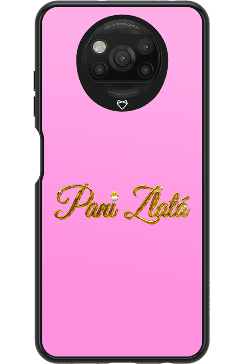 Pani Zlatá - Xiaomi Poco X3 Pro