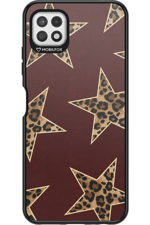 Wild Stars Burgundy - Samsung Galaxy A22 5G