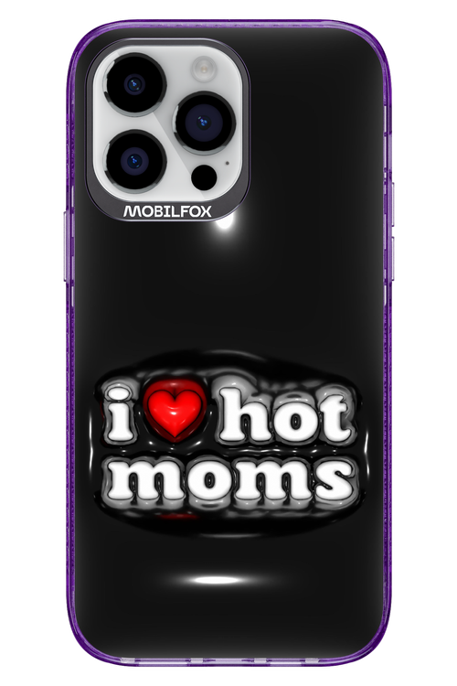 I love hot moms puffer - Apple iPhone 14 Pro Max