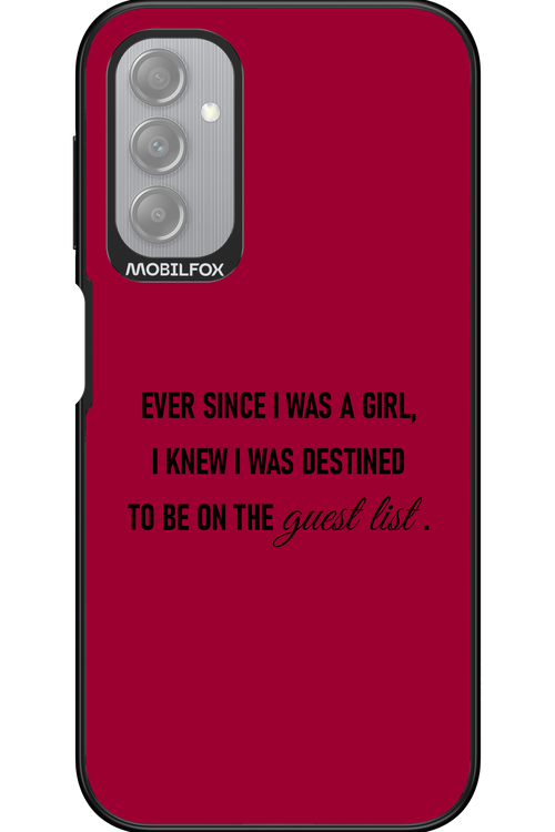 Guest List - Samsung Galaxy A14