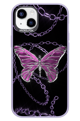 Butterfly Necklace - Apple iPhone 14 Plus