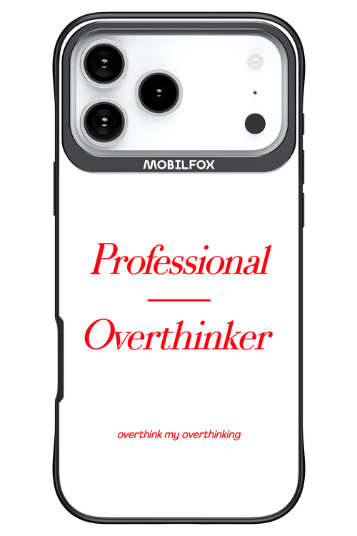 Pro Overthinker - Apple iPhone 17 Pro Max