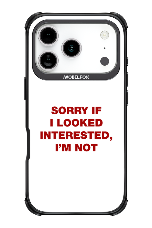 I'm not - Apple iPhone 17 Pro