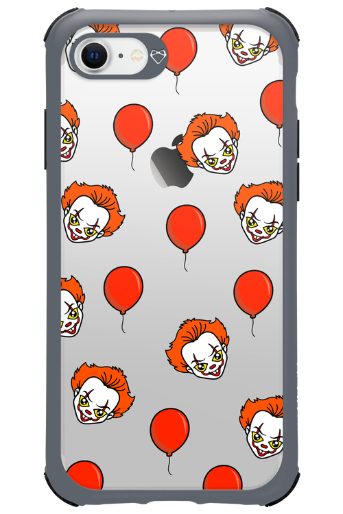 Mystery Clown (Transparent) - Apple iPhone 7