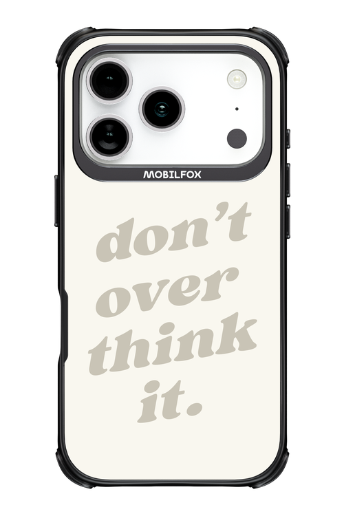 No OverThink - Apple iPhone 17 Pro