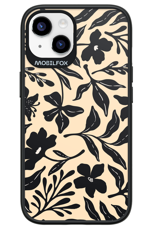 Black Flowers 2.0 - Apple iPhone 14
