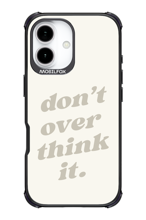 No OverThink - Apple iPhone 17