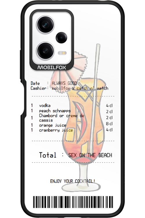 sex on the beach cocktail - Xiaomi Redmi Note 12 5G