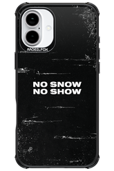 No snow, no show - Apple iPhone 16 Plus