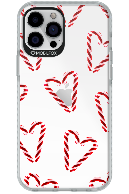 Candy Cane Hearts - Apple iPhone 12 Pro Max