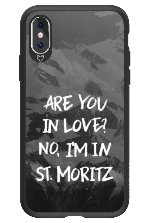 I'm in St. Moritz - Apple iPhone XS